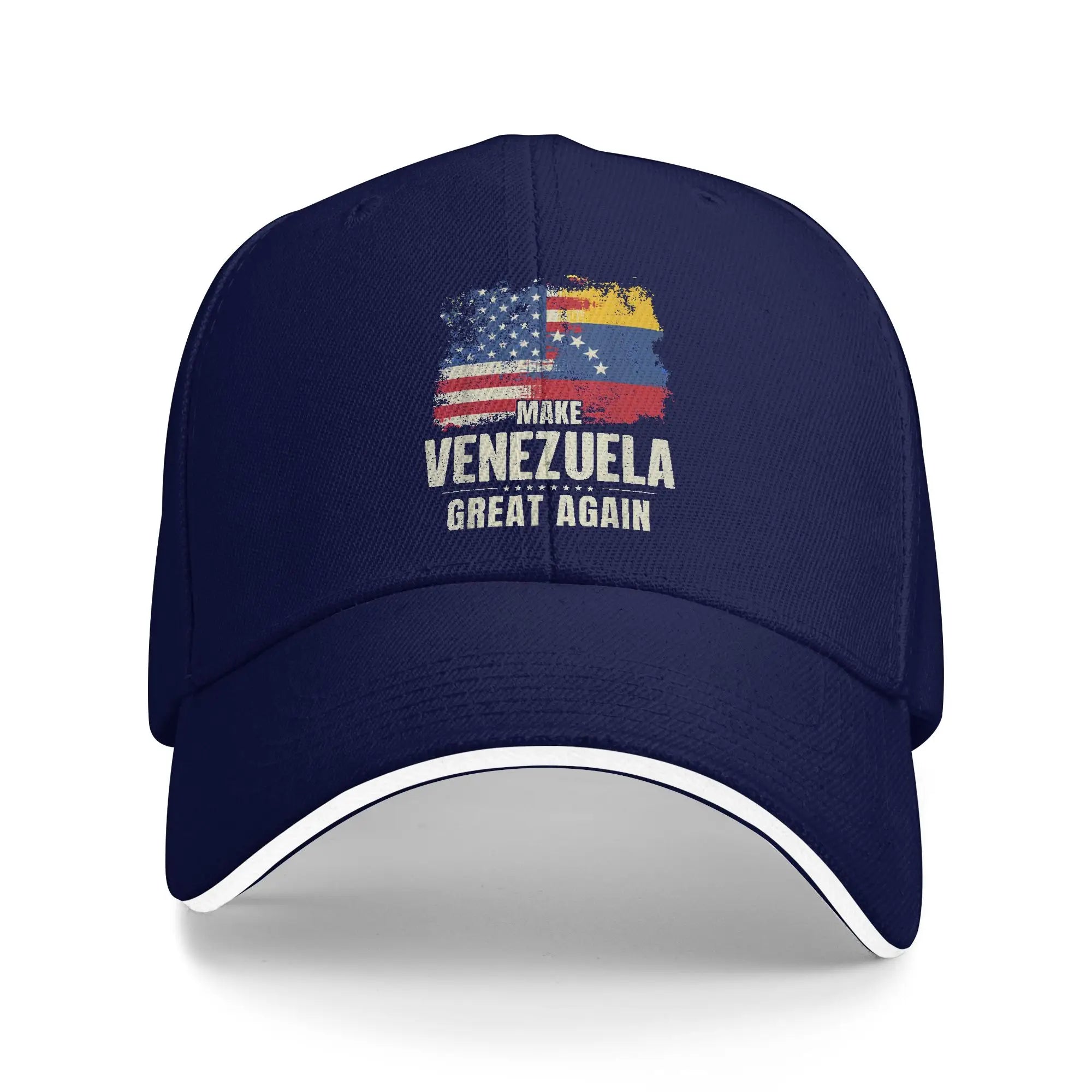 Make Venezuela Great Again Flag Baseball Cap  y2k Cute Female Male Trucker Hat Hot Sale Print Hunting Camping Snapback Cap Gift
