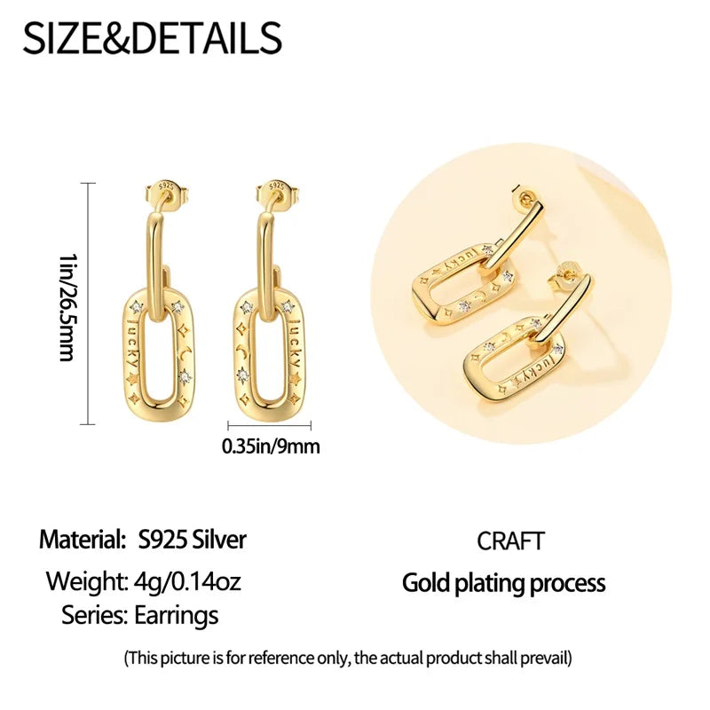 925 Silver Pearl Bee Star Moon Earrings – Trending Fashion Jewelry Gift