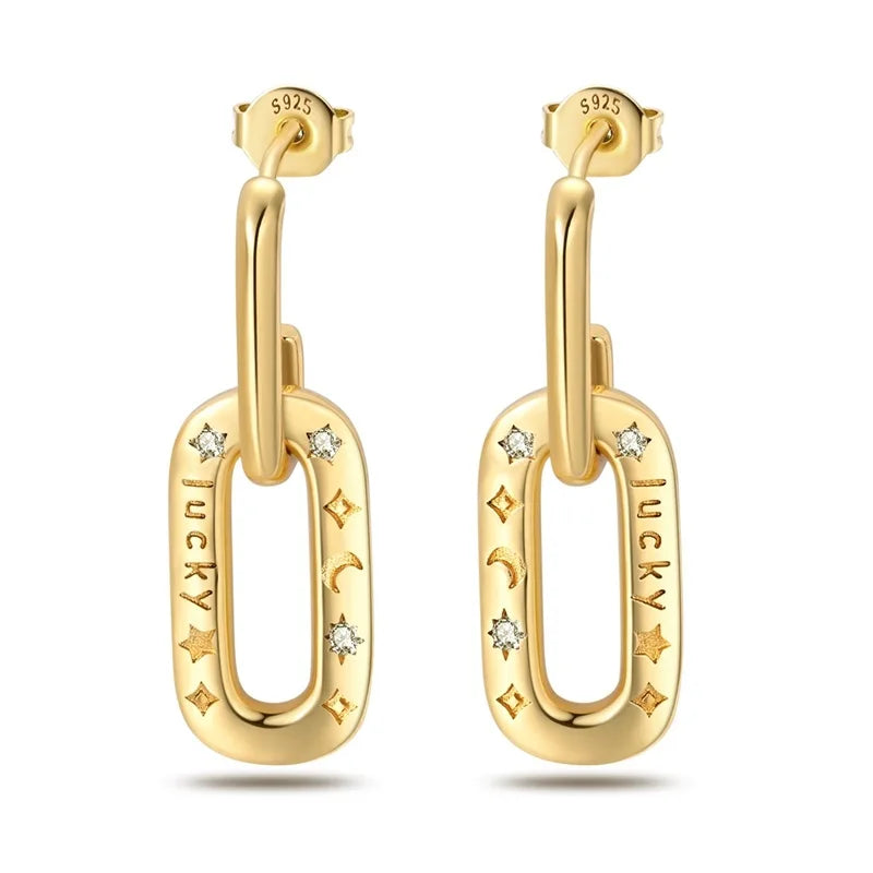 925 Silver Pearl Bee Star Moon Earrings – Trending Fashion Jewelry Gift