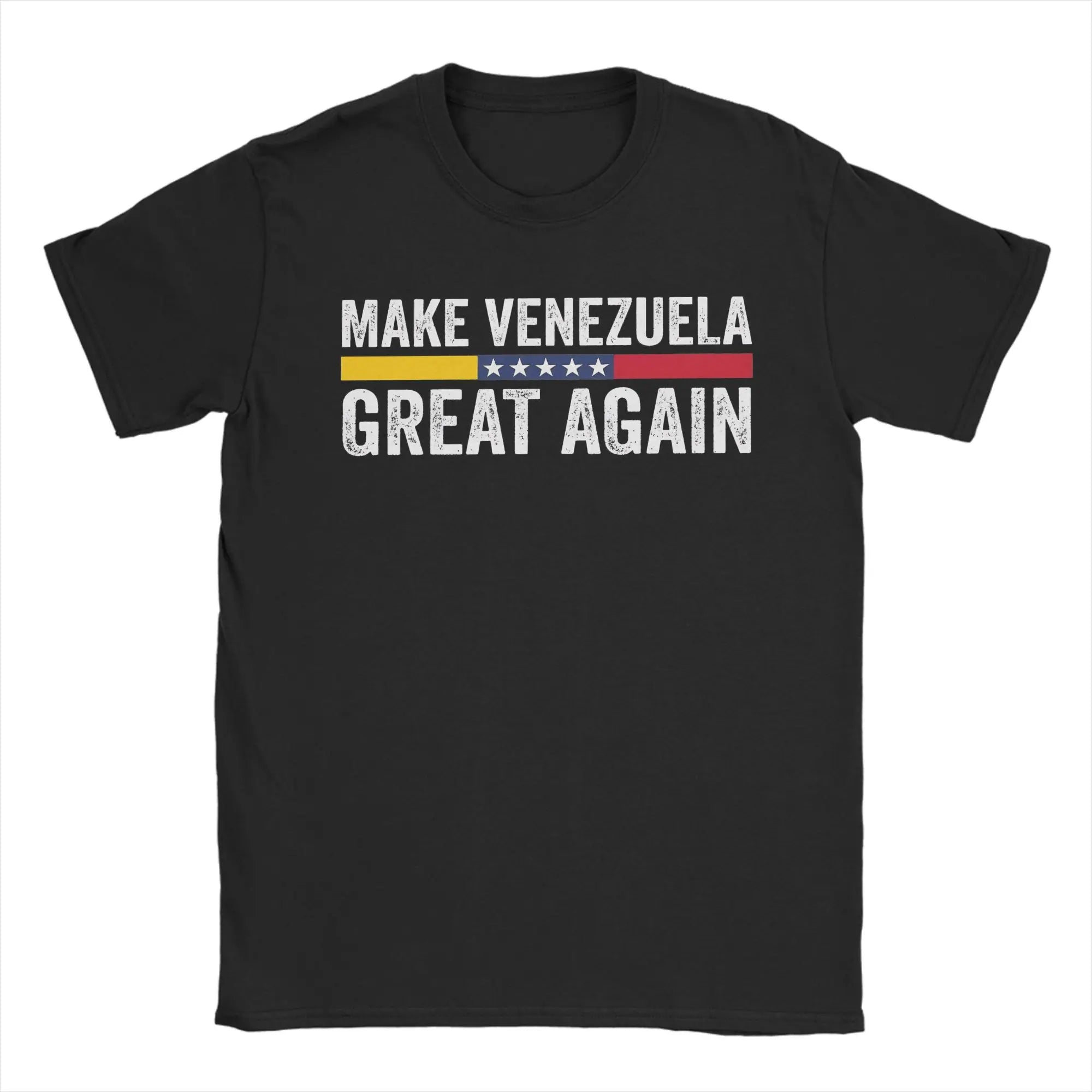 Make Venezuela Great Again T-Shirt Venezuelan Leisure T-Shirts Short-Sleeved Y2K Funny Tshirt Summer 100 Cotton O-Neck Clothing