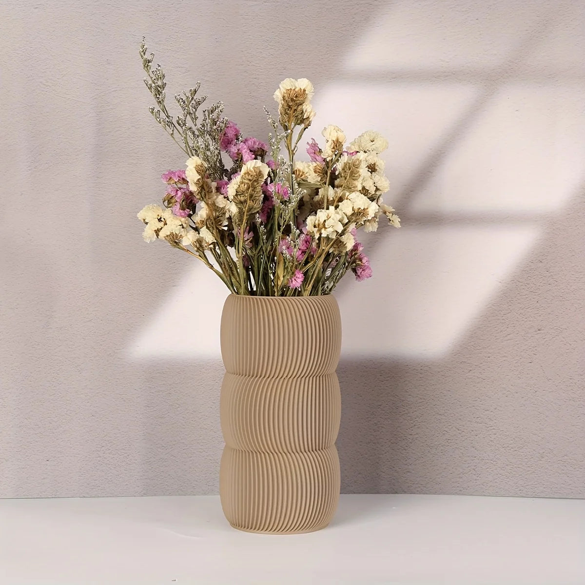 1 Piece, Bohemian Style Decorative Vase, Home Decor Vase, Perfect for Dried Flowers