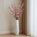 Large Floor Vase Decorative Vase Textured Floor Standing Vase for Home Living Room
