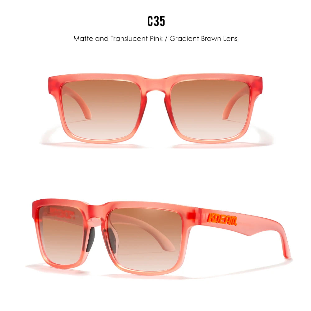 KDEAM Men's Square Sunglasses