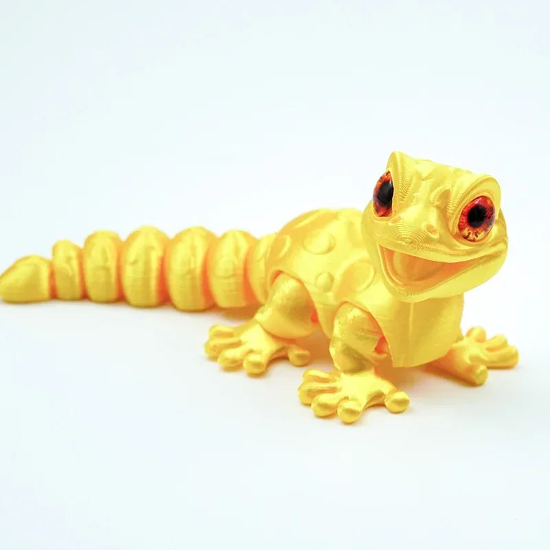 3D Printed Multi-joint Movable Animals Model Kid Toys Cute Relief Sensory Toy Funny Home Accessories Kids Gift Desktop Ornament