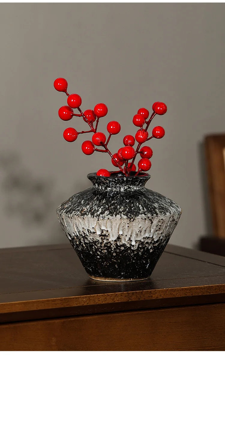 European Style Retro Style Ceramic Vase