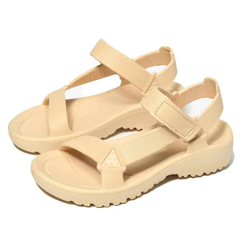 New Fashion Platform Sport Casual Flat Sandals Non-slip Outdoor Beach Sandalias Chaussure Femme