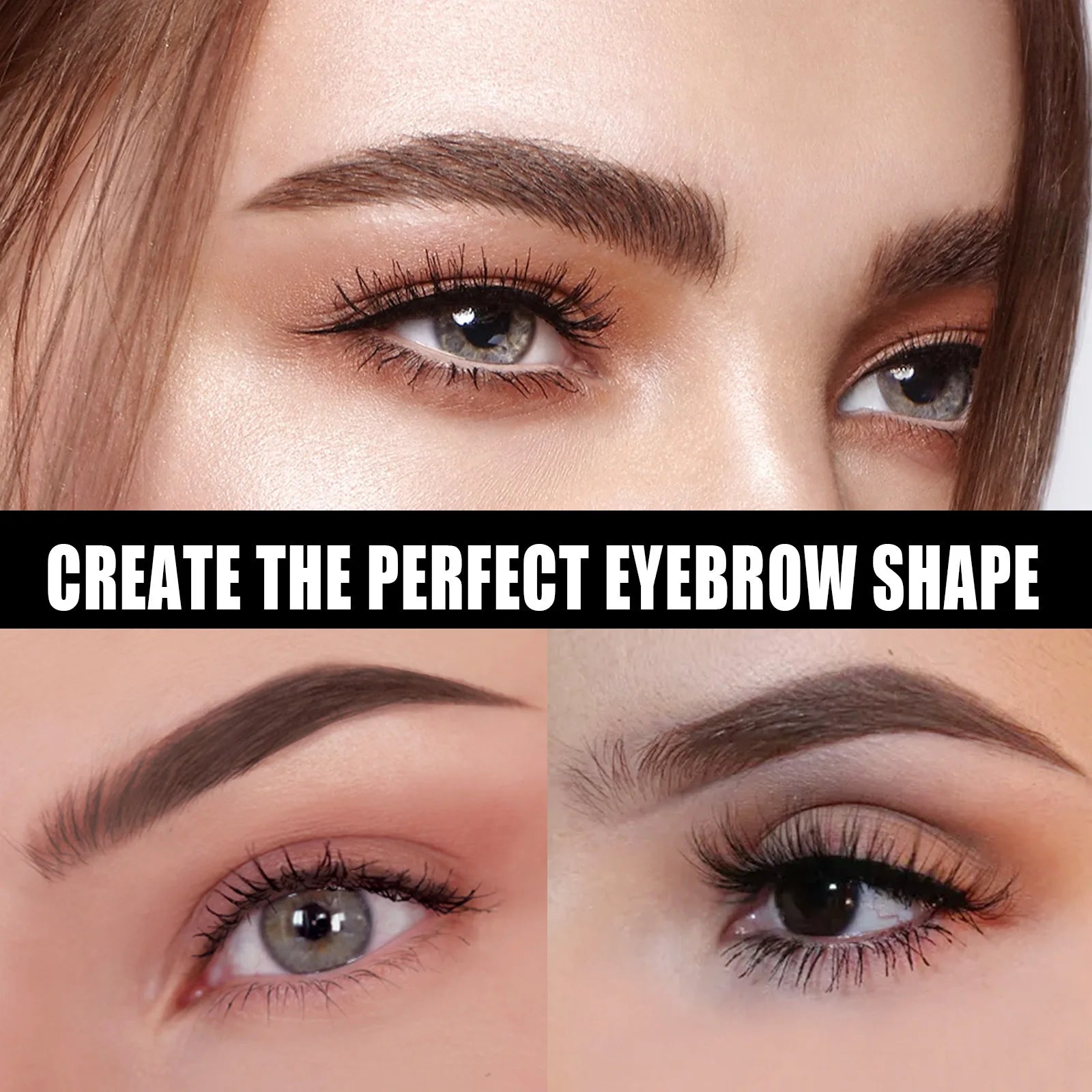 Seal Eyebrow Powder Stick Eyebrow Print Lazy Person Waterproof Sweat Proof No Shedding Makeup Hairline Shadow Powder