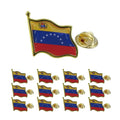 Venezuela Flag Lapel Pin - Enamel Metal National Badge | World Travel Souvenir Gifts for Men & Women | Country Flag Patriotic Br