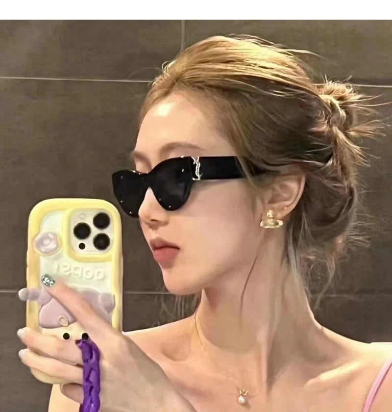 Fashion Women Sunglasses Luxury Retro Sun Glasses Cat Eye Eyewear for Men Gafas De Sol Hombre  Oculos De Sol Masculino 2025