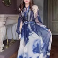 Dresses For Women Dashiki Summer Autumn Maxi Dress Ladies Clothing Fairy Long Dress