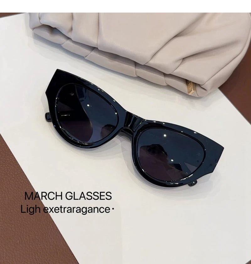 Fashion Women Sunglasses Luxury Retro Sun Glasses Cat Eye Eyewear for Men Gafas De Sol Hombre  Oculos De Sol Masculino 2025