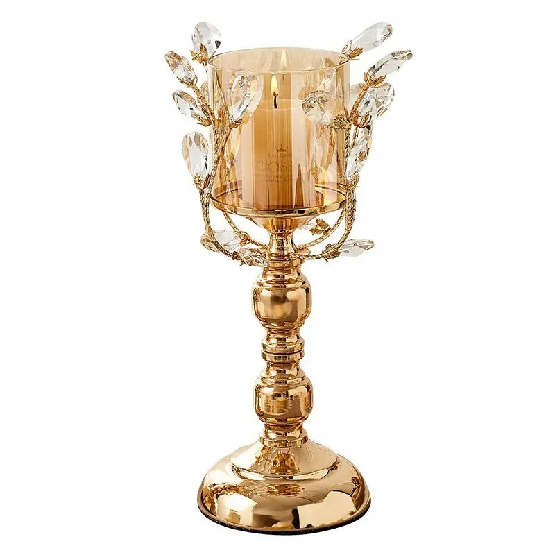 Candle Holder Wedding Decoration European Style Candle Holders Home Crystal Candle Holder Decorations Romantic