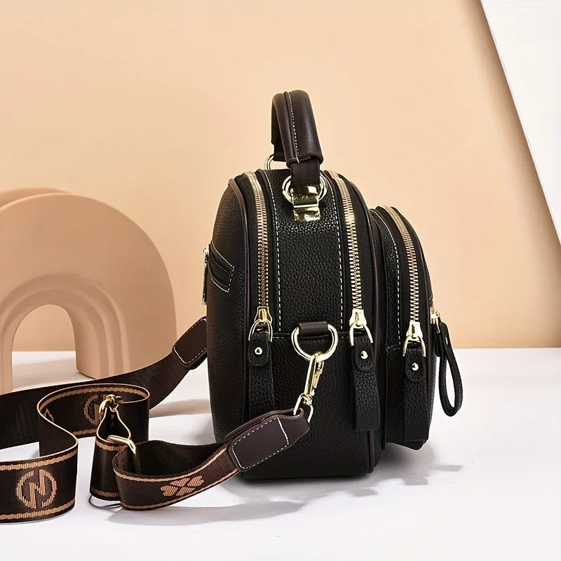 Women's Bag Fashionable Versatile Luxury Shoulder Bag Shopping Handbag