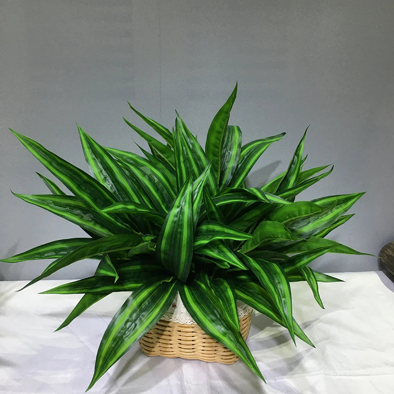 Artificial Plants Wall Palm Leaves