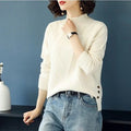 Turtleneck Sweater Women 2024 New Autumn Winter Long Sleeve Soft Pullover Sweater Female Knitted Tops Jumper Ladies Bottoming Sh