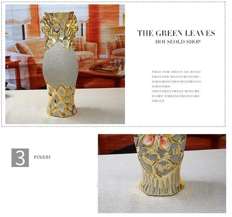 Ceramic Vase Home Decor Creative Design
