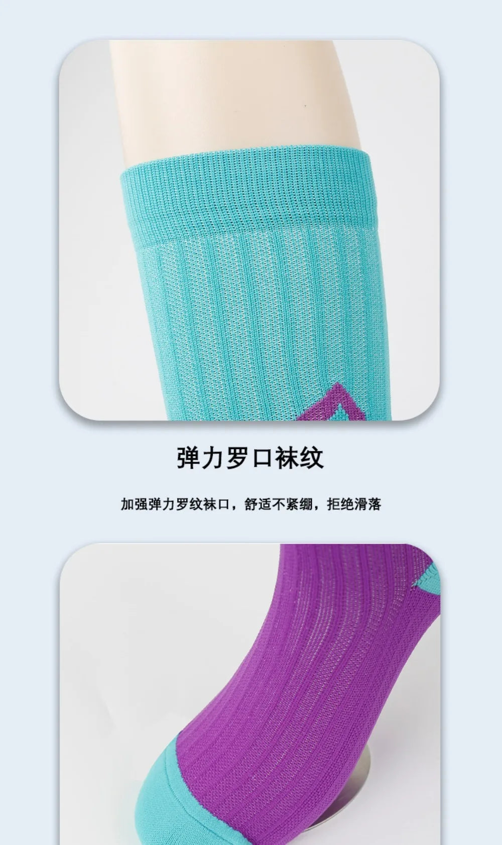 3 Pairs Breathable Mesh Athletic Terry Socks Cushioned Moisture-managing and Durable Reduces Foot for Running Hiking & Sports