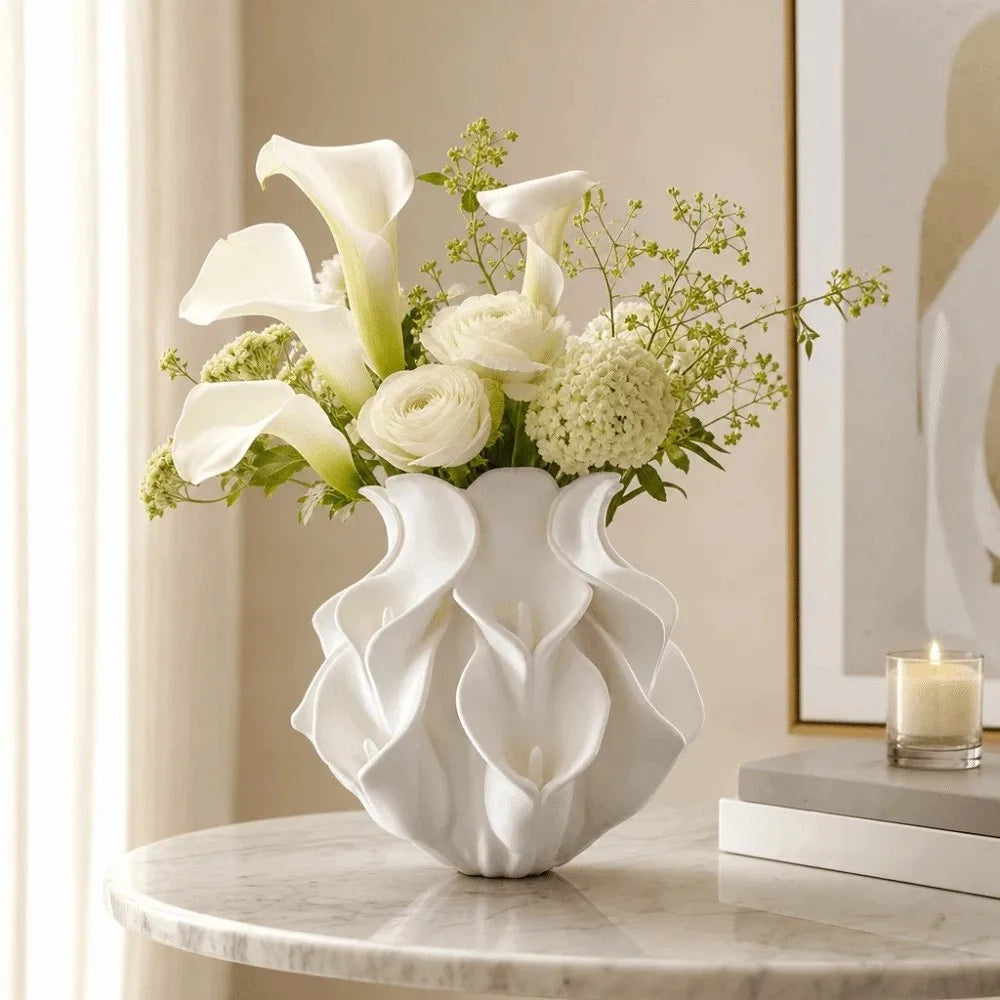3D Printed Desktop Decoration Creative Irregular Abstract Vase Tabletop