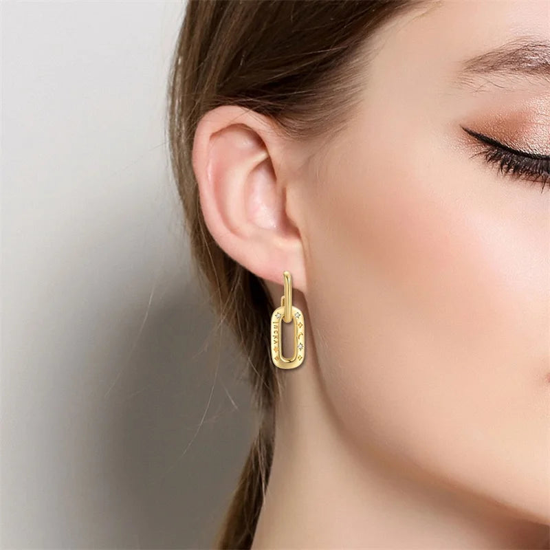 925 Silver Pearl Bee Star Moon Earrings – Trending Fashion Jewelry Gift