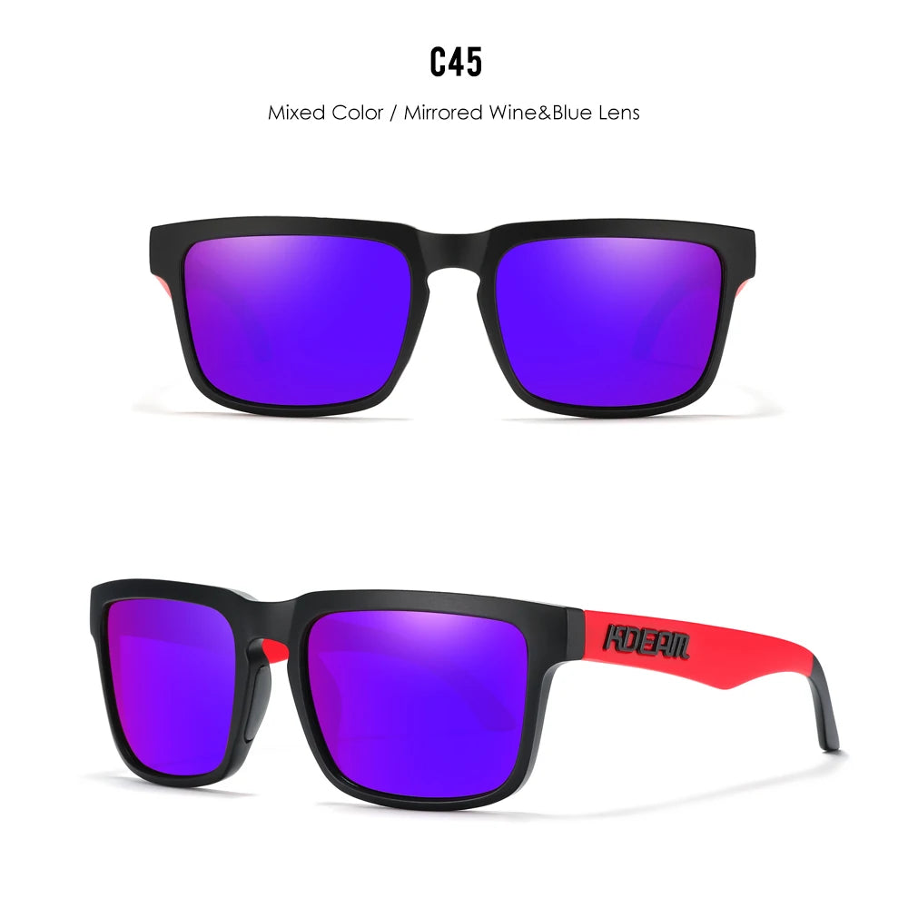 KDEAM Men's Square Sunglasses