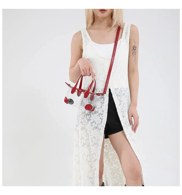 High-End Luxury Brand Leather Ladies Handbag Famous Designer Fashionable Elegant Commuter Vintage Daily Bag