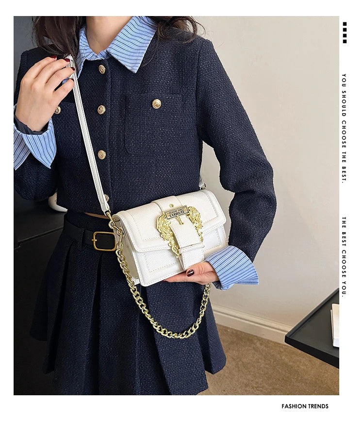 Elegant Ladies Handbag Shoulder Bag Made Of Genuine Leather By Luxury Brand Famous Designer Popular Classic Chic