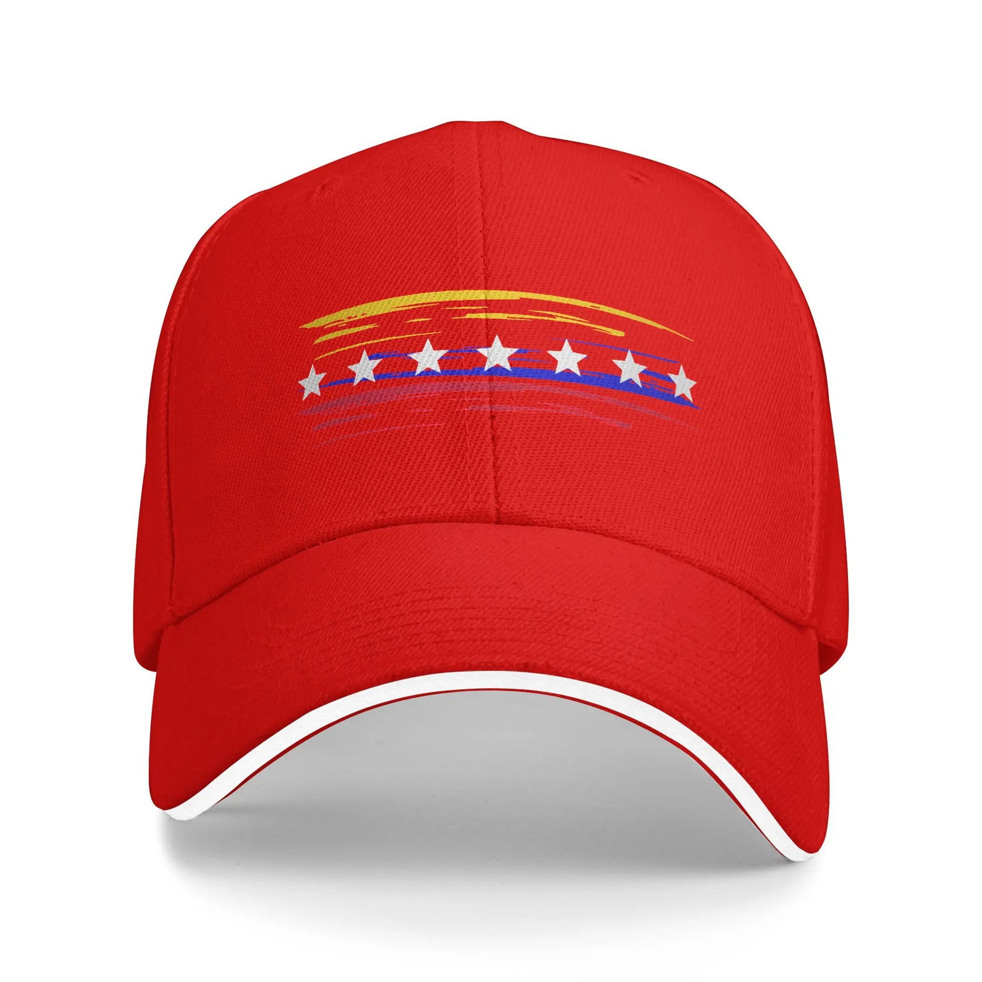 Venezuela flag minimalist Casual Baseball Cap  Kpop Rock Trucker Hat Summer Sun Visor Unisex-Teens Stylish Baseball Caps