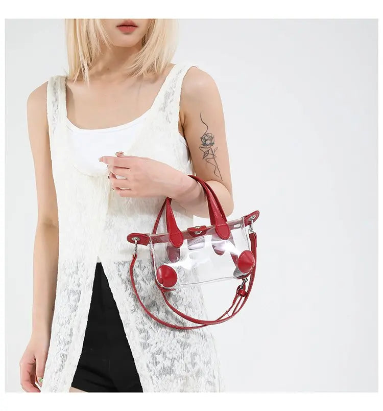 High-End Luxury Brand Leather Ladies Handbag Famous Designer Fashionable Elegant Commuter Vintage Daily Bag