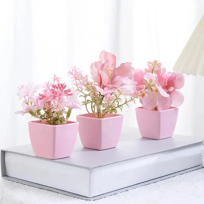 Artificial Flower Potted Plant