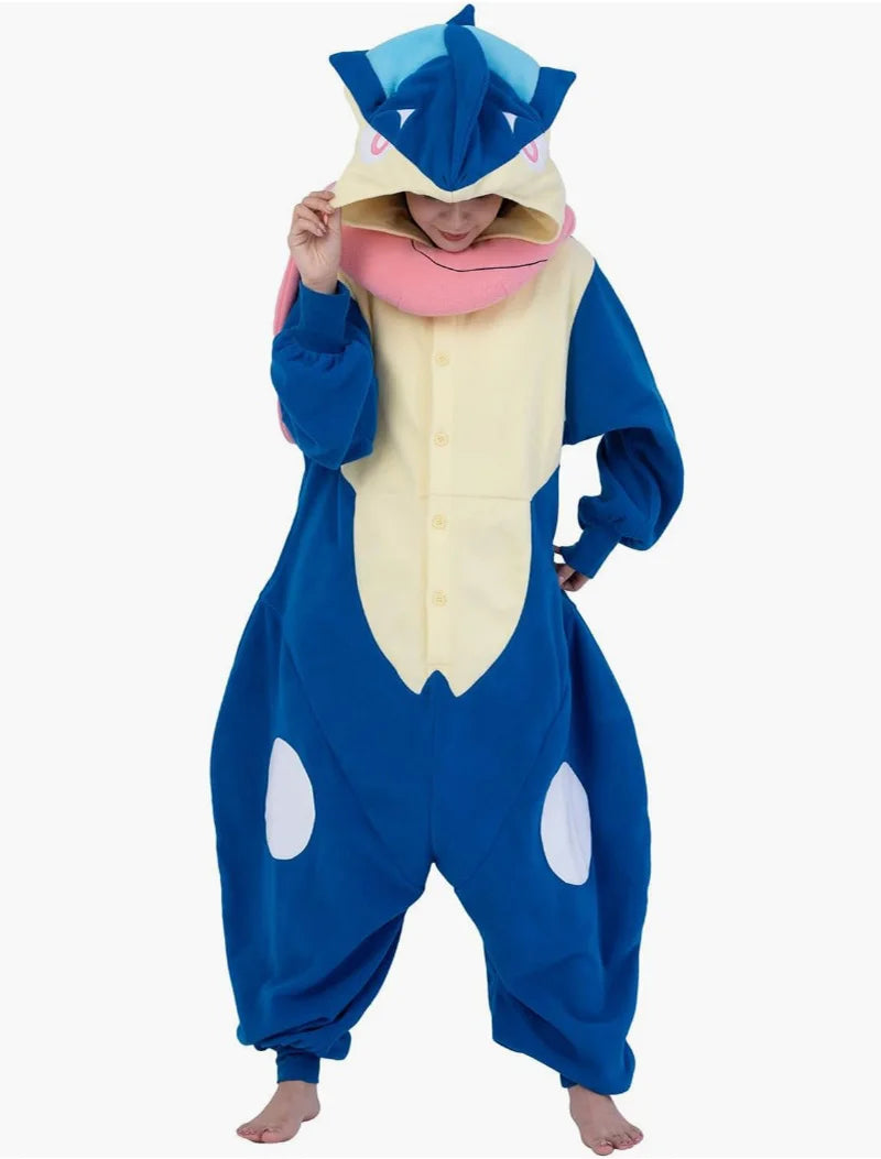 Greninja Onesie Kigurumi Pajamas Adult Plus Size Cosplay Costume Unisex Anime Pijamas Halloween Christmas Costume Pijama Gift