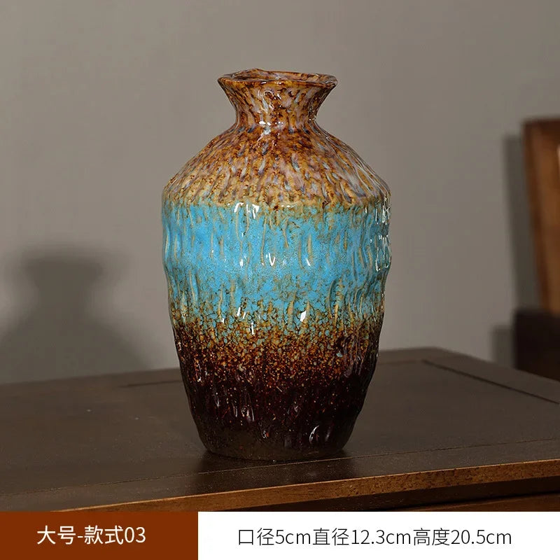 European Style Retro Style Ceramic Vase