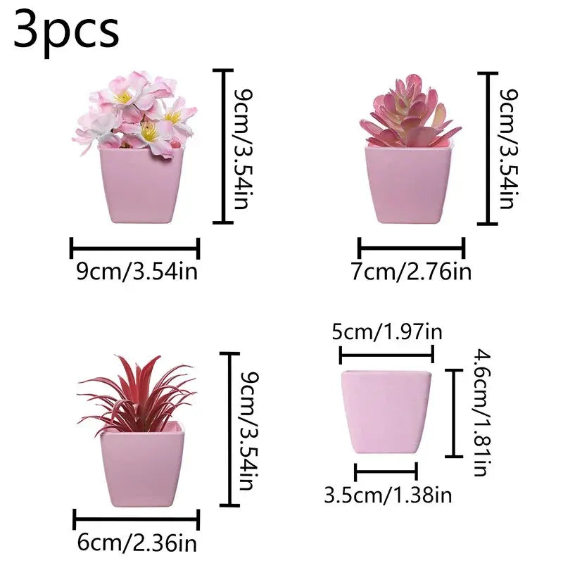 Artificial Flower Potted Plant