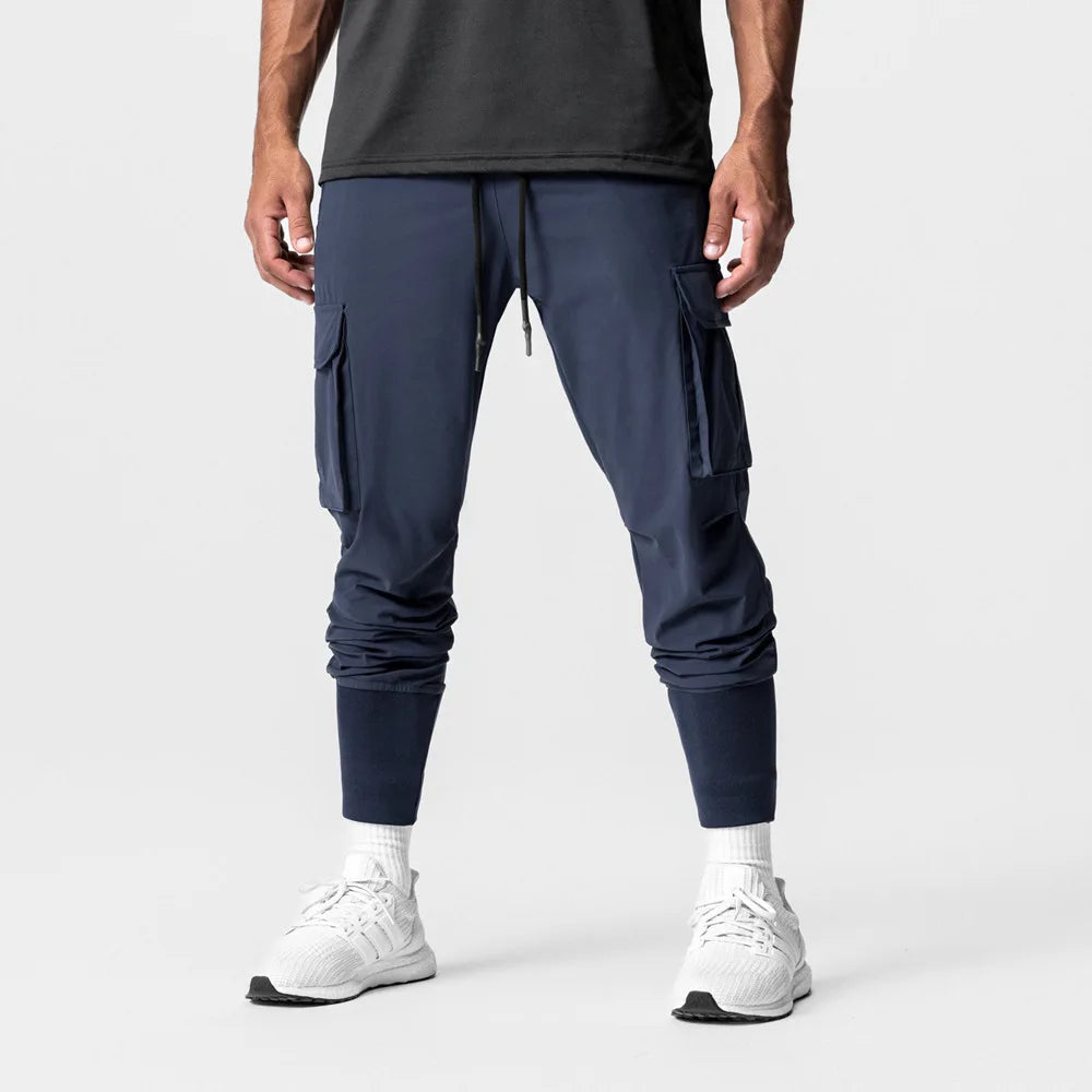 Man Pants Summer Casual Loose Trousers New In Men Clothing Fitness Sport Jogging Tracksuits  Drawstring  Sweatpants  Pants