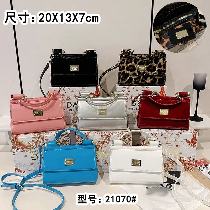 Fashionable Ladies Handbag Luxury Brand Designer Leather Shoulder Bag Elegant Crossbody Daily Use