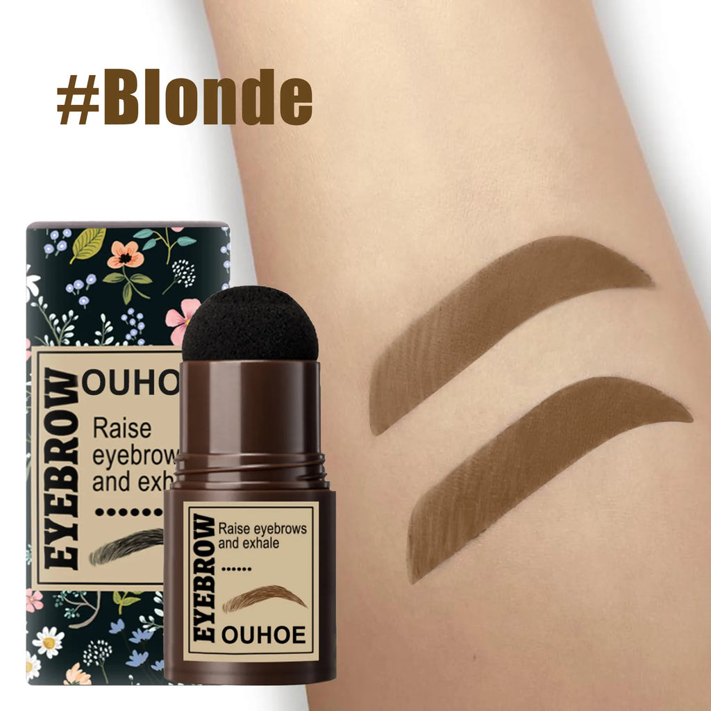 Seal Eyebrow Powder Stick Eyebrow Print Lazy Person Waterproof Sweat Proof No Shedding Makeup Hairline Shadow Powder