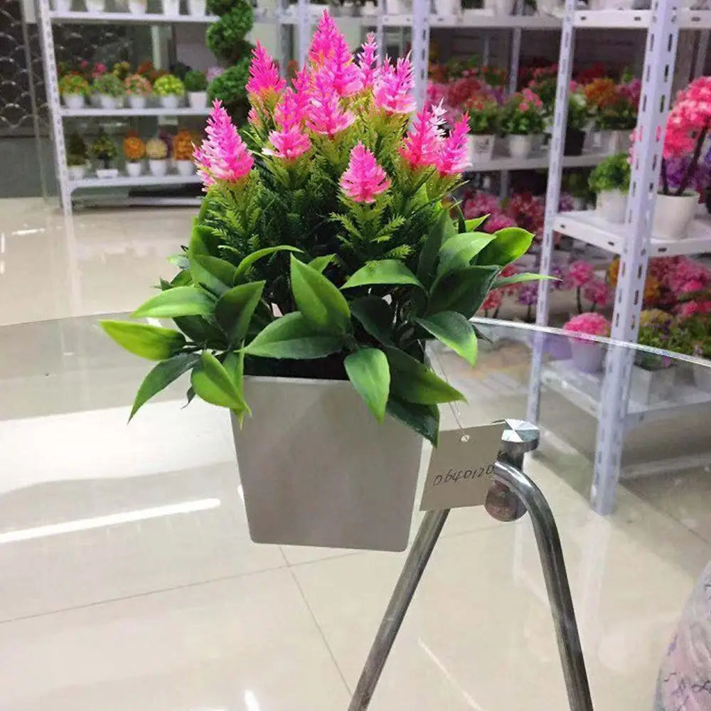 Artificial Flowers Plant Pot