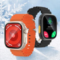 Smart Watch For Men Women 2.01" HD Screen Heart Rate Blood Pressure Monitor Fitness Tracker Calorie Counter Cycling Sport Watch