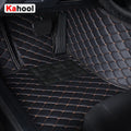 KAHOOL Custom Car Floor Mats For Subaru XV Crosstrek Auto Carpets Foot Coche Accessorie