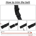 Men's Waist Belt, Outdoor Military Training, Casual Versatile Tactical Pants Belt, Fashionable Automatic Buckle Belt