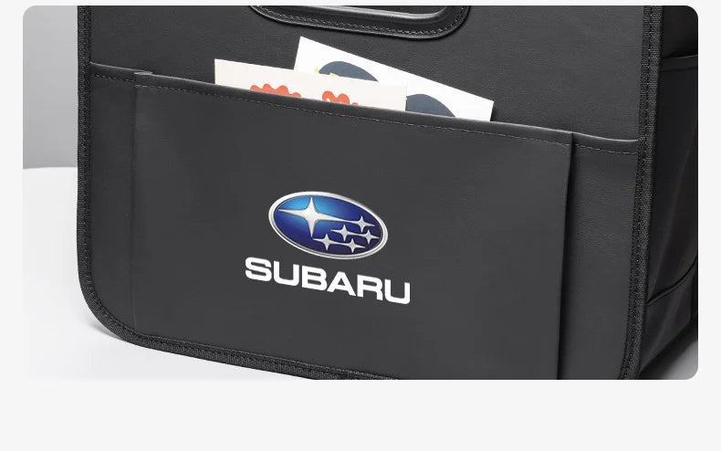 For Subaru STI Brz Wrx Xv Ascent Forester Outback Impreza Legacy Car Trunk Foldable Storage Box Large Capacity Storage Bag