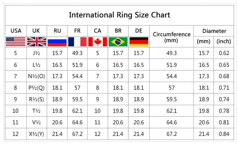 New fashionable romantic inlaid red zircon ring European and American Valentine's Day women's jewelry