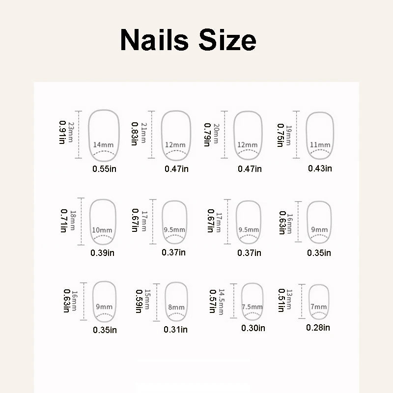 Medium fake nails for women girl gradient blue purple Glossy Almond nail art tips full cover acrylic press on false nail art set