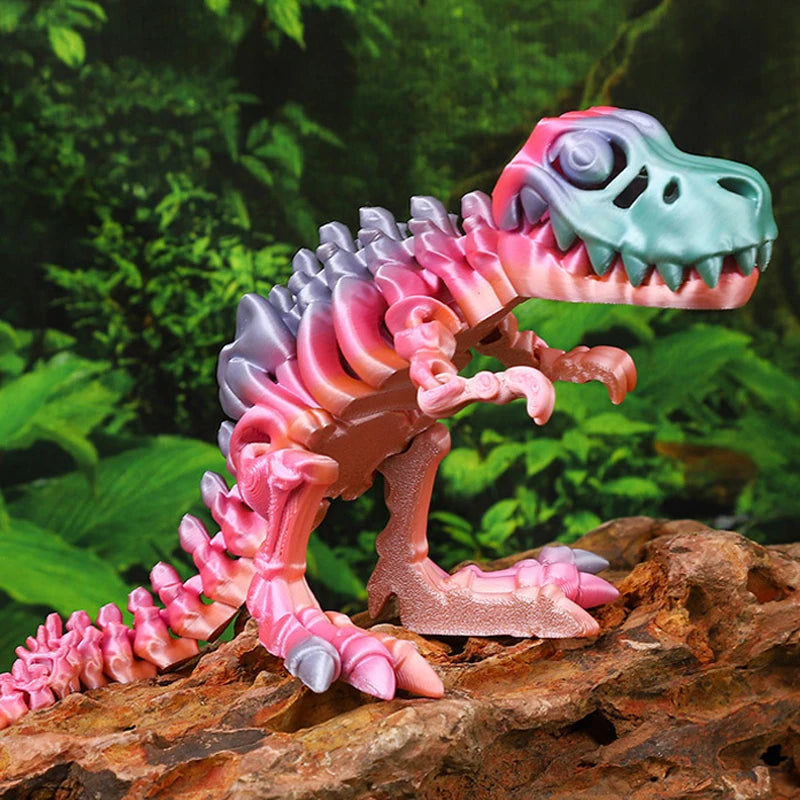 3d Printed T Rex Animals Miniature Figurines Dinosaurs Toy Child Anti-stress Birthday Gifts Children for Guests Surprises Gift