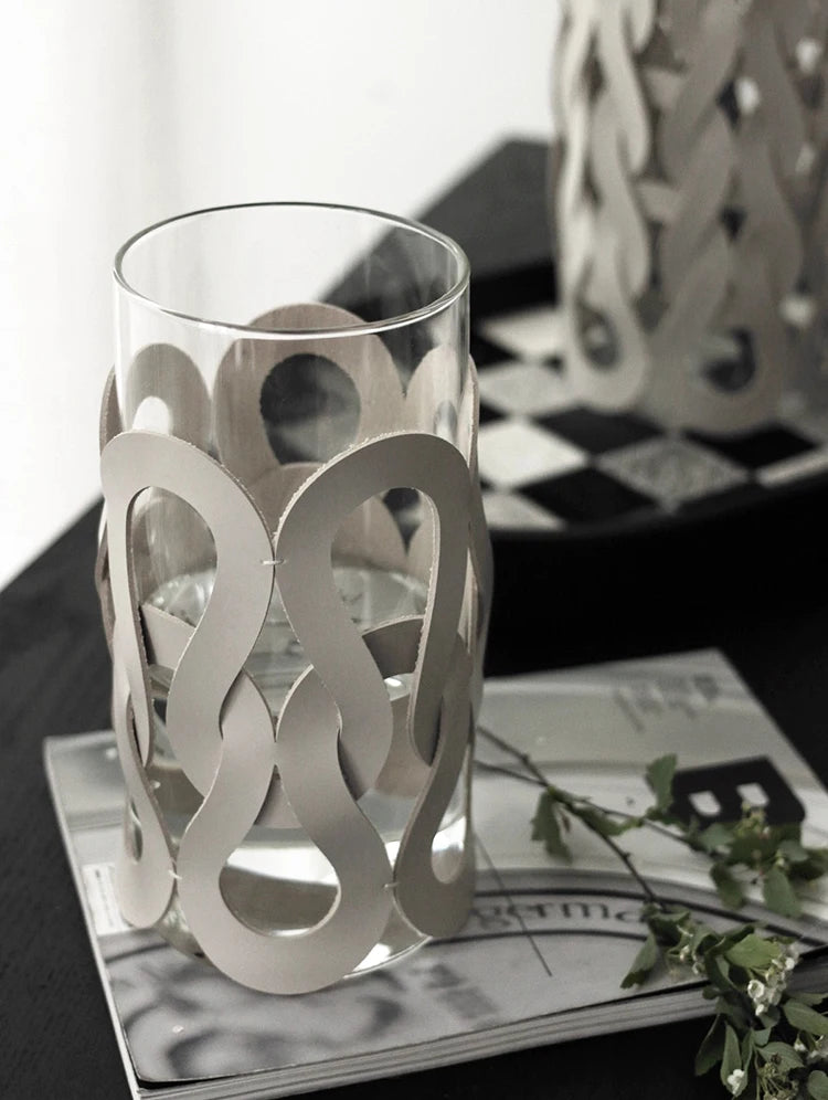 Glass Vases Decoration Aesthetic Flower Vase