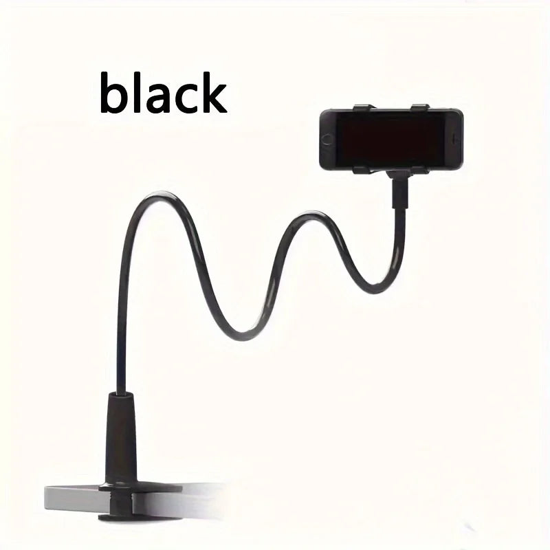 Phone Clip on Stand Holder with Grip Flexible Long Arm Gooseneck Lazy Bracket Mount Clamp for IPhone 15 Pro Max  Accessories New