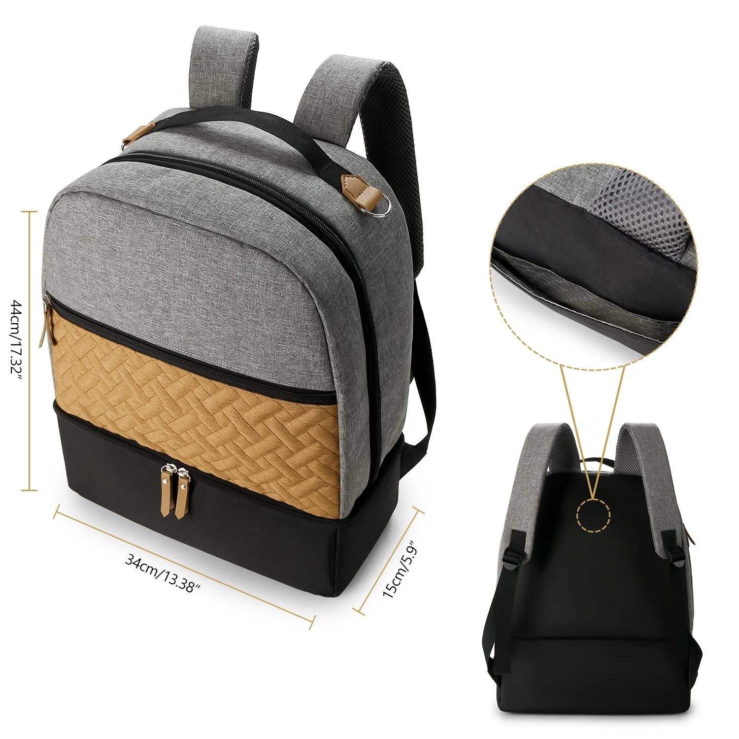 Baby Diaper Bag Backpack – Stylish & Spacious Organizer for Parents