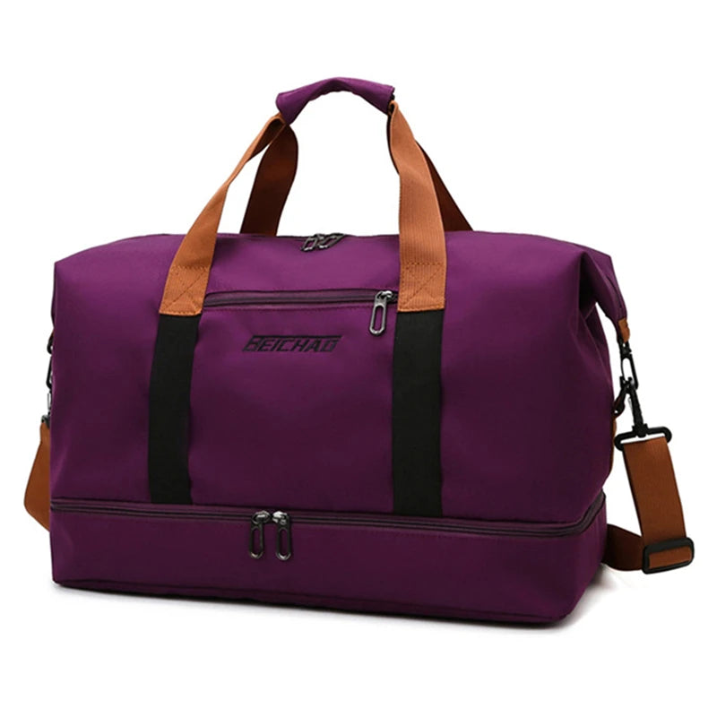 Luggage Bags Leisure Travel Large Capacity Breathable Waterproof Wear-resistant Men and Women's One Shoulder Crossbody Bag