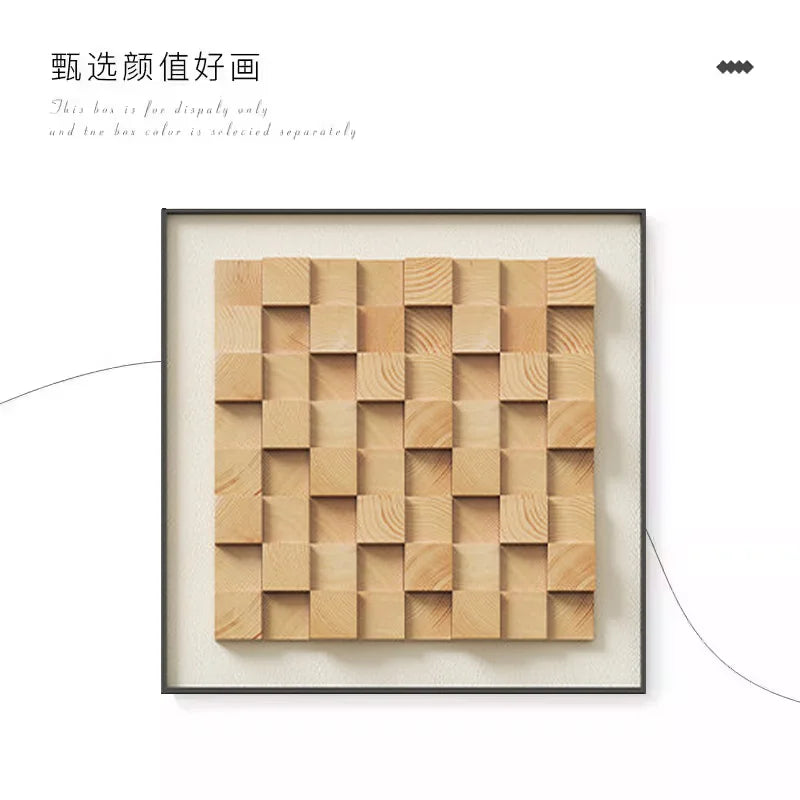 European-style Minimalist  Wall Art Living Room Decoration Vertical Decor Dining Room Foyer Irregular Wall Art Home Decoration