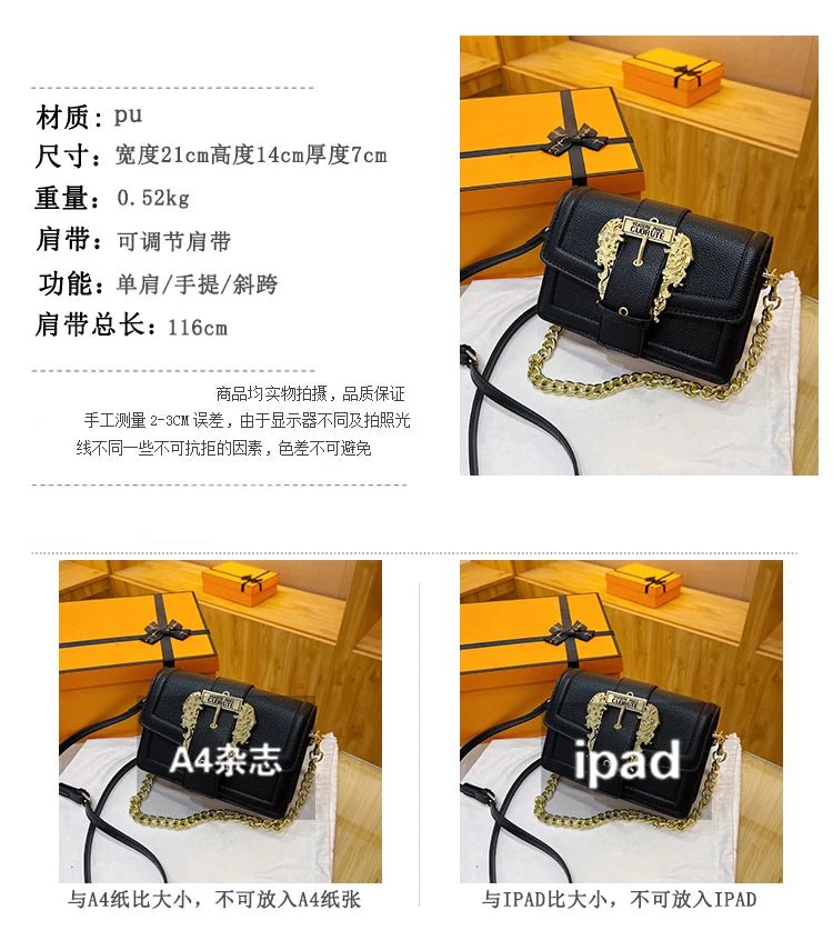 Elegant Ladies Handbag Shoulder Bag Made Of Genuine Leather By Luxury Brand Famous Designer Popular Classic Chic