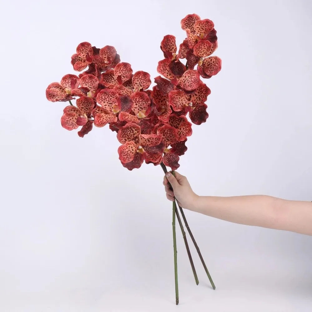 Real Touch Orchids Floral Arrangements Realistic Fake Flower